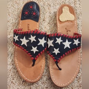 Jack Rogers Patriotic Sandals